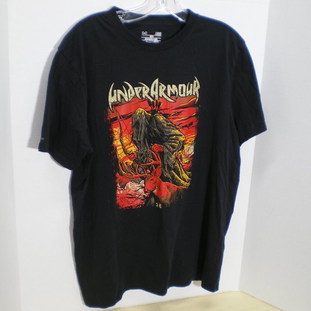 Under Armour Ridge Reaper Hunters Graphic Tee Shirt, Size Large
